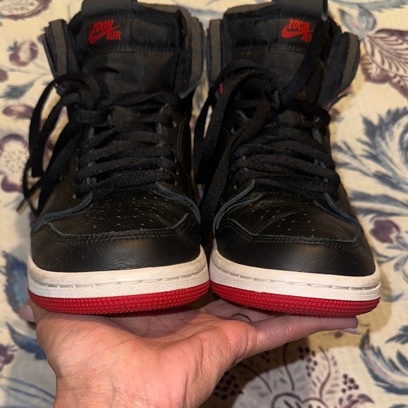Wmns Air Jordan 1 High Zoom Comfort 'Black University Red' - Picture 13 of 14